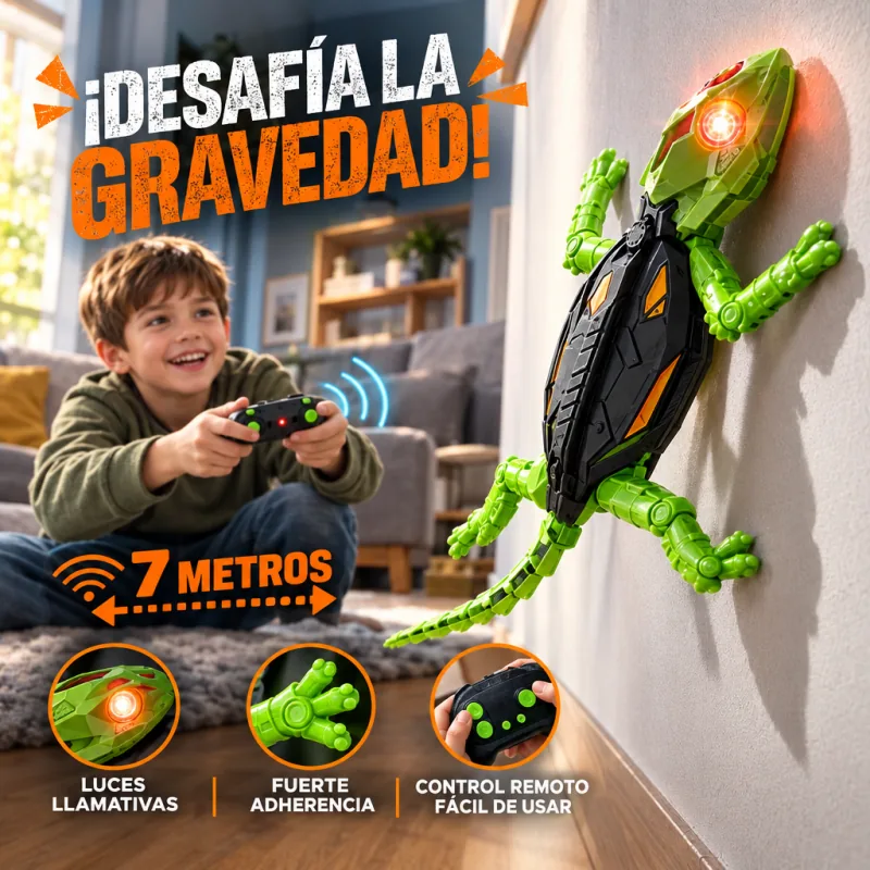 GECKOBOT RC TREPADOR DE PAREDES