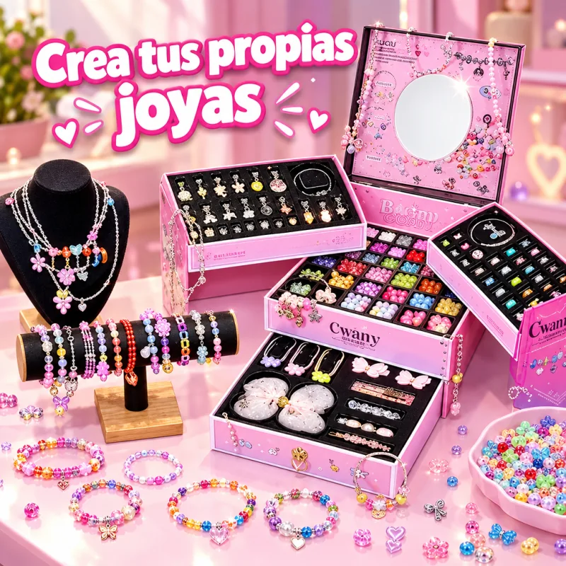 JOYERO INFANTIL CREATIVO DIY