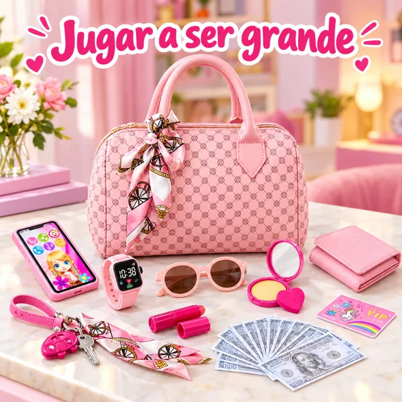 SET DE BOLSO Y MAQUILLAJE