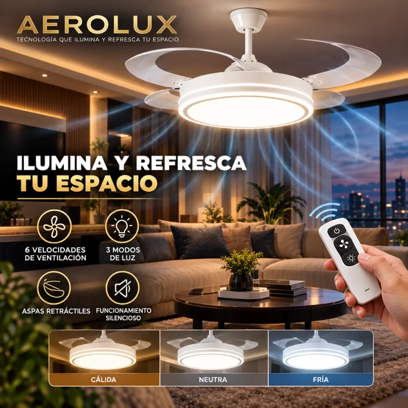 VENTILADOR DE TECHO AEROLUX