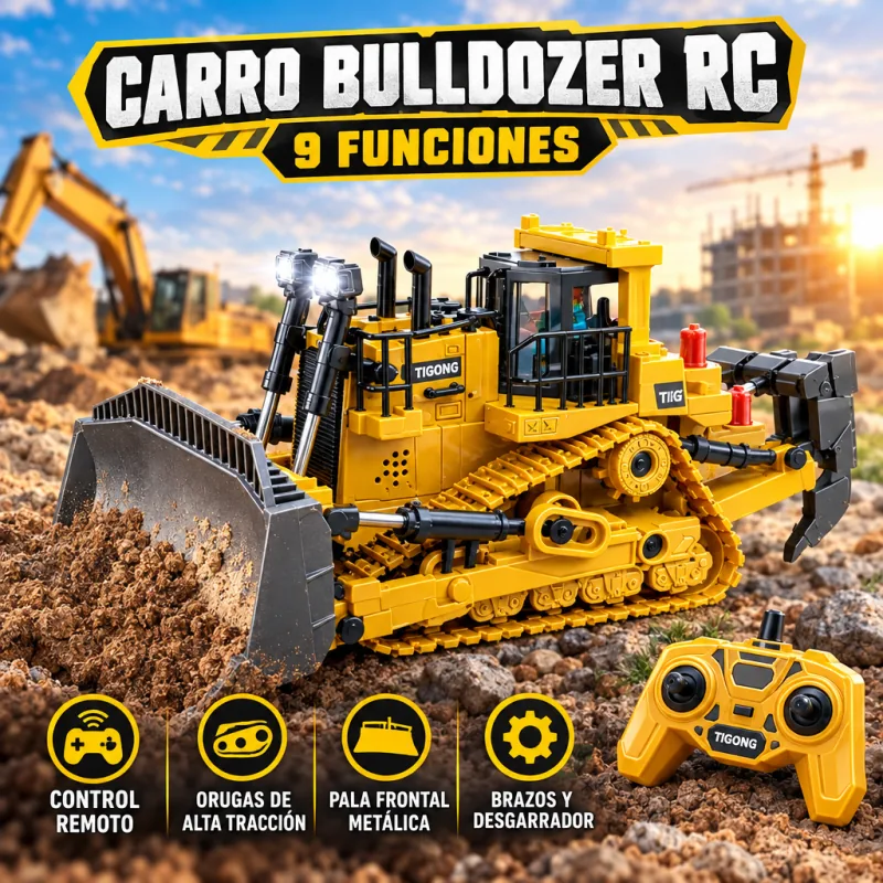 CARRO BULLDOZER RC